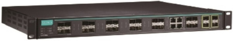 Коммутатор управляемый MOXA ICS-G7528A-8GSFP-4XG-HV-HV-T