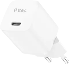 Зарядное устройство TTEC SmartCharger GAN 20W PD Travel Fast Charger, белый