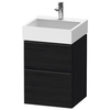 Duravit D-Neo DE437001616 Тумбочка подвесная, 625x484x442, 1 ящик, цвет: Black Oak