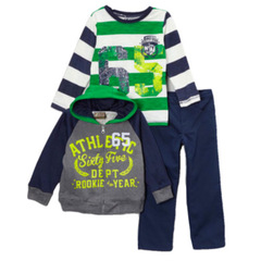 BOYZ WEAR Комплект с теплой толстовкой с капюшоном КМ 56