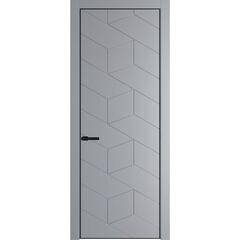 Межкомнатная дверь эмаль Profil Doors 9PA смоки глухая