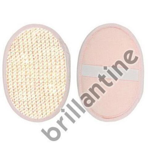Di Valore 201-014 Brillantine Мочалка из СИЗАЛЯ овальная, белая размер 13*18см