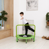 Батут с поручнем DFC JUMPFIT 36'' зеленый фото №12