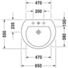 Duravit Darling New 2621650000 Раковина
