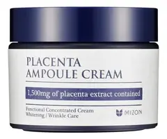 MIZON Антивозрастной плацентарный крем для лица - Placenta Ampoule Cream ,50мл