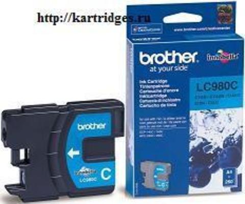 Картридж Brother LC980C