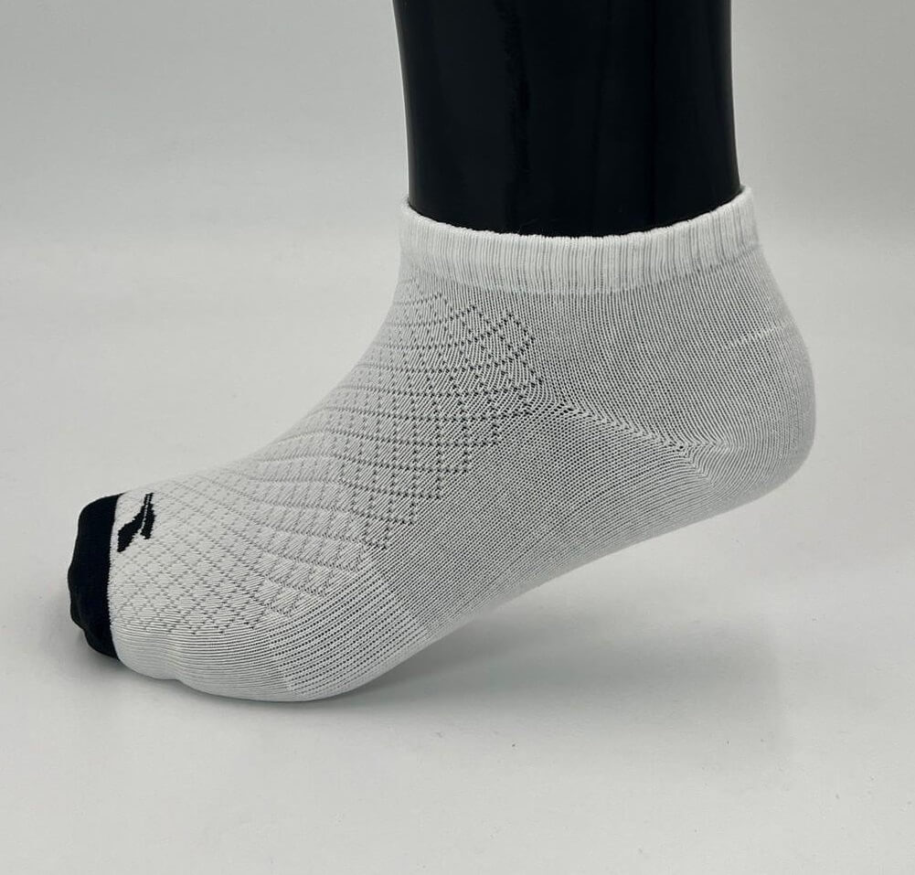 Мужские короткие носки 361° Socks белые