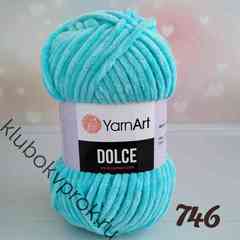 YARNART DOLCE 746, Бирюзовый