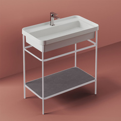 ArtCeram Fuori Scala ACA057 05 Металическая структура для раковины, цвет: белый фото