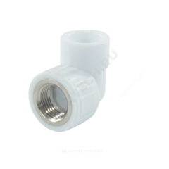 Угольник PP-R комбинированный белый Дн 32х3/4" ВР VALFEX 10125132