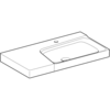 Geberit Xeno2 500.535.01.1 Раковина с полкой, 90x48см, белый / Специальное керамическое покрытие KeraTect