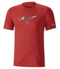 Футболка мужская Mizuno Impulse Core Graphic Tee красная - 1