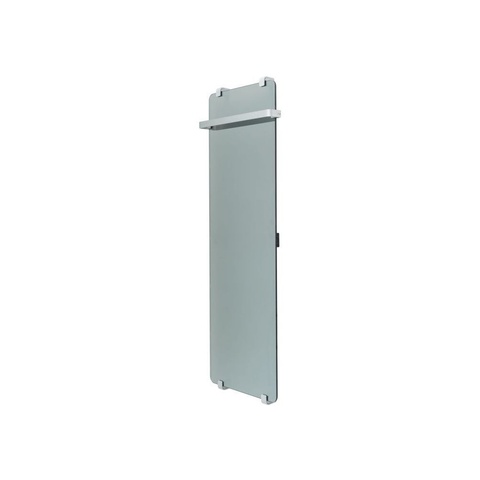 Allen Brau Infinity 00288921 Полотенцесушитель электрический с рейлингом и креплением, цвет: серебро браш
