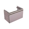 Geberit Citterio 500.559.JI.1 Тумба для раковины 88.4x55.4x50.4см, бежевый / глянцевое стекло, светлый дуб / меламин, структура дерева