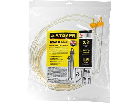 STAYER 7 м, d 6 мм, гидроуровень (3486-06-07)