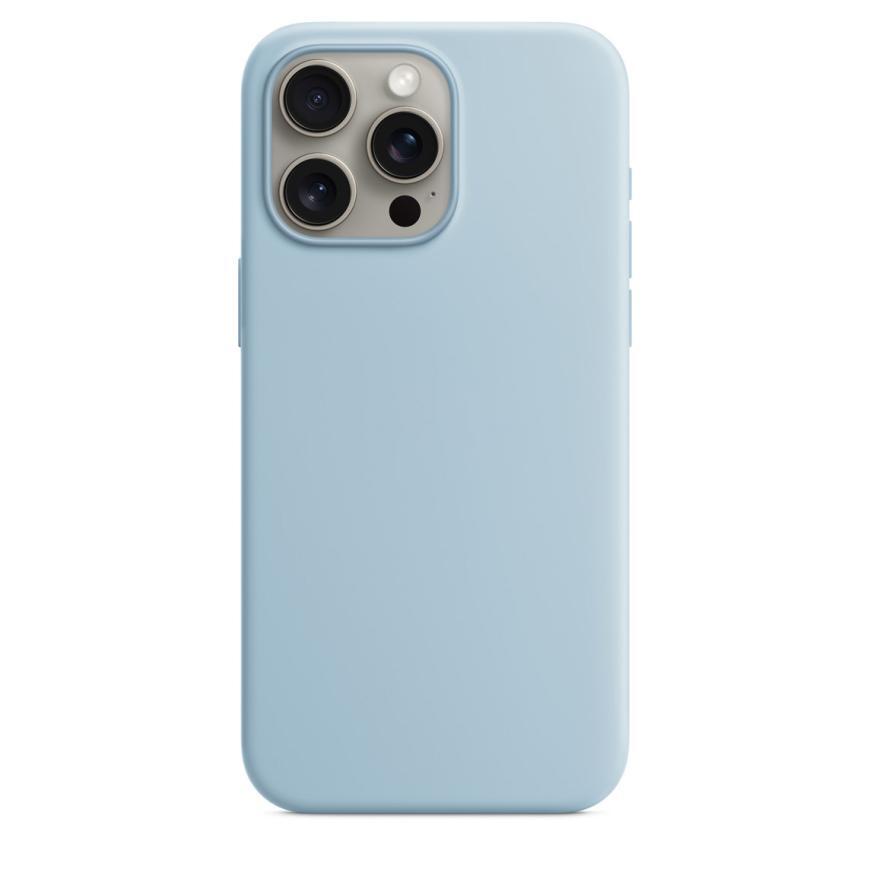 Силиконовый чехол MagSafe Silicone Case для iPhone 15 Pro