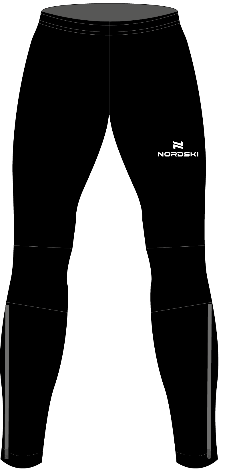Nordski Jr Motion детские разминочные лыжные брюки - 7