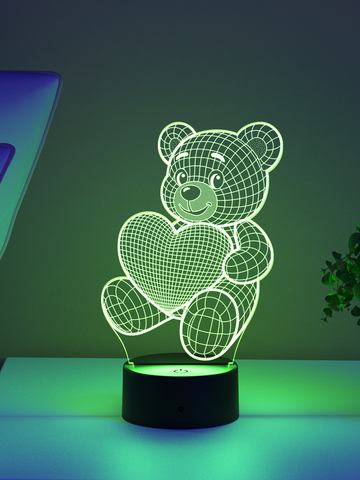 Ночник 3D Мишка