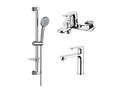 Aquatek АЛЬФА AQ1930CR Комплект для ванны 3 в 1 (AQ1910CR+AQ1940CR+AQ2013CR) фото