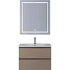 BelBagno KRAFT-600-2C-SO-СO База под раковину подвесная с фрезерованными ручками по всей длине фасада с двумя выкатн. ящ., Бежевый Мат., 600x455x500