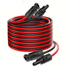 Кабель для солнечных батарей 6мм (10 метров) mc4 awg10