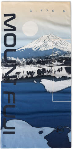 Картинка бандана-труба Buff Original Mount Fuji Peak Blue - 4