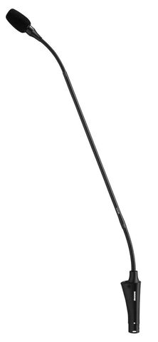 SHURE CVG18S-B/C конденсаторный кардиоидный микрофон на гибком держателе с выключателем, встроенный преамп, черный, длина 45 см.