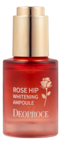 Осветляющая сыворотка для лица с маслом шиповника Rose Hip Whitening Ampoule 28мл (до 07.02.2025)