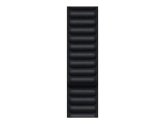 Ремешок Apple 45mm Midnight Leather Link -  M/L(ML823ZM/A)