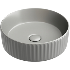Ceramica Nova Element CN6057MH Умывальник чаша накладная круглая, 36x36, цвет: серый фото