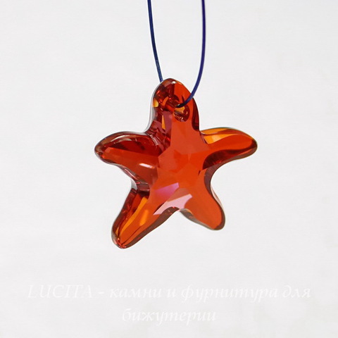 6721 Подвеска Сваровски Морская Звезда Crystal Red Magma (20 мм) ()