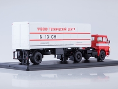 LIAZ 100.471 with semitrailer Alka N13CH white-red 1:43 Start Scale Models (SSM)