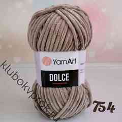 YARNART DOLCE 754, Темный бежевый
