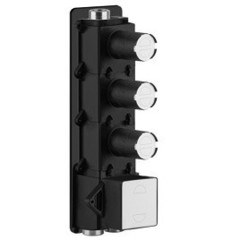 Gessi 43105#031 Внутренняя часть встраиваемого термостатического смесителя с 3мя независимыми выходами фото