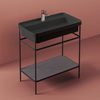 ArtCeram Fuori Scala ACA057 17 Металическая структура для раковины, цвет: черный (матовый)