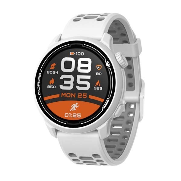 Coros Pace 2 White Silicone