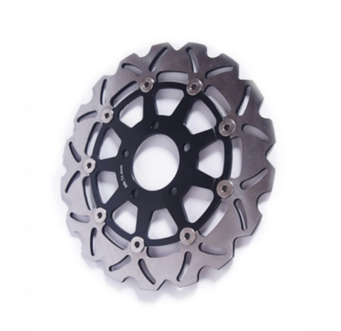 Диск тормозной передний лепестковый на Suzuki GSX R 600/750 2004-2005 / GSX R 1000 2003-2004