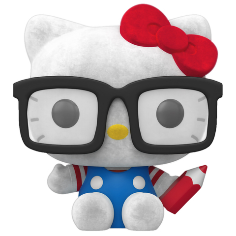 Funko POP! Hello Kitty: Hello Kitty Nerd (Flocked Exc) (65)