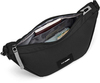 Картинка сумка городская Pacsafe GO Lunar crossbody черная смола - 6