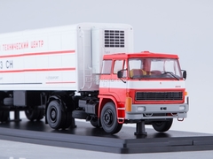 LIAZ 100.471 with semitrailer Alka N13CH white-red 1:43 Start Scale Models (SSM)