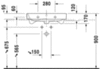 Duravit Happy D.2 2318650028 Раковина мебельная