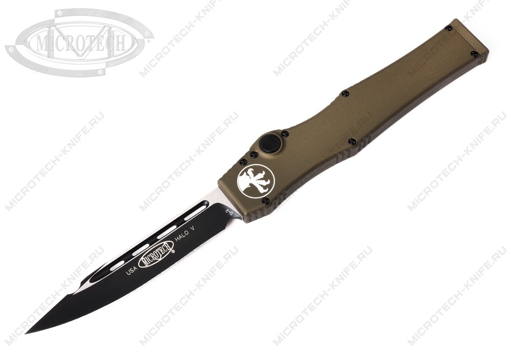 Нож Microtech HALO V 151-1G SE D2 Green