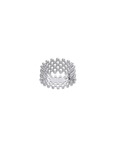 Кольцо  DOTS silver