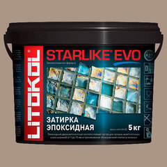 Затирка швов эпоксидная Litokol Starlike Evo S.225 Tabacco, 5 кг