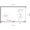 BelBagno SOFT_CLOSE-1-AH-1-130/80-C-GM Душевой уголок