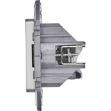 Розетка компьютерная двойная RJ45 категория 6 UTP - Legrand Inspiria - алюминий — фото 5