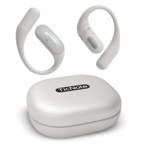 Беспроводные наушники Mobvoi TicNote Pods Wi-Fi (2026), Жемчужно-белый | Pearl White