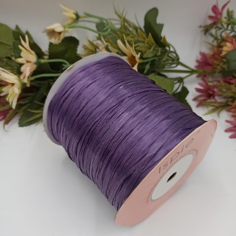 Рафия ISPIE 250 м Purple Sapfir металлик