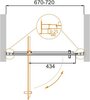 Cezares MOLVENO-BA-1-80-C-CR-IV Дверь душевая в нишу, цвет: хром