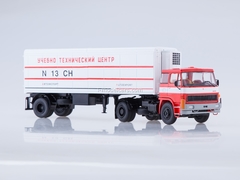 LIAZ 100.471 with semitrailer Alka N13CH white-red 1:43 Start Scale Models (SSM)